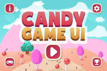 Candy Game UI Candy Game UI