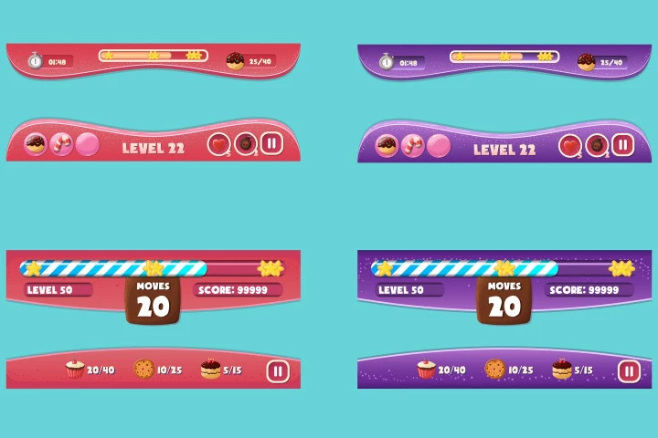 Candy Game UI