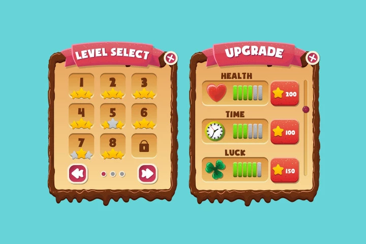 Candy Game UI