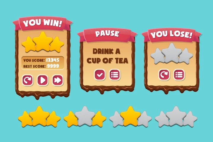 Candy Game UI