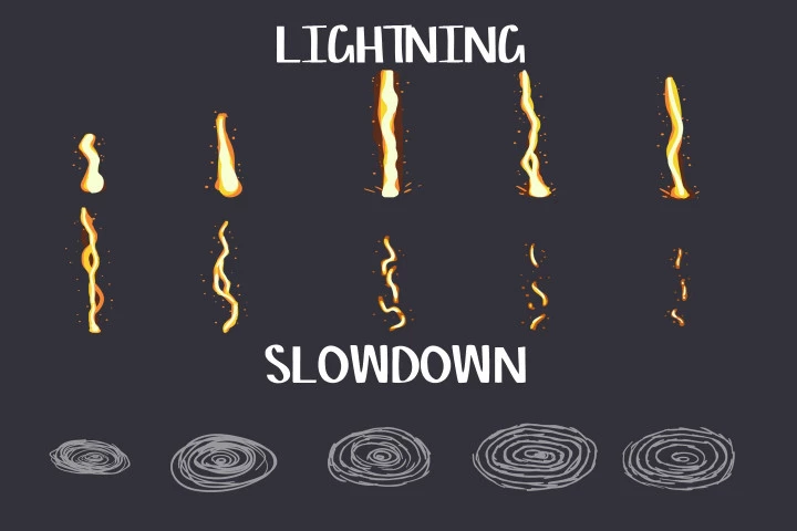Magic Effects Game Sprite