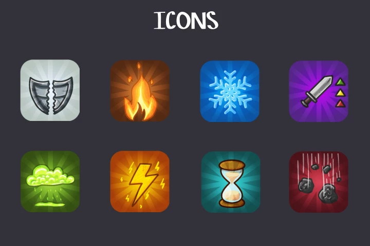Magic Effects Game Sprite