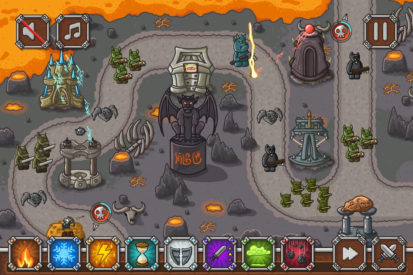 Catapult Towers Pixel Art for Tower Defense by 2D Game Assets on