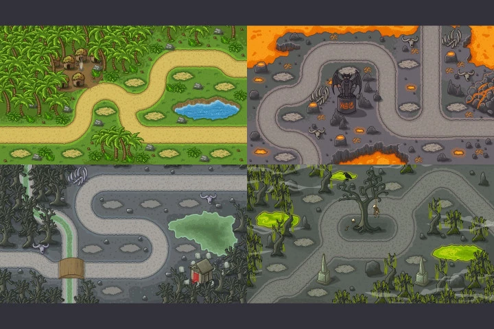 Tower Defense 2D Game Kit