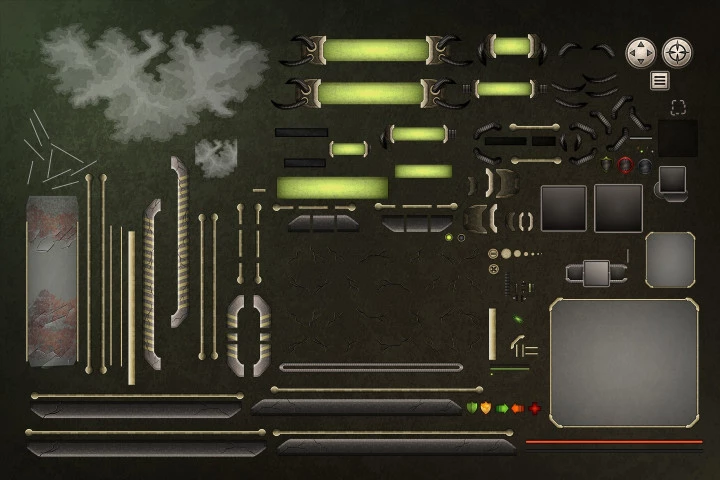 Zombie TDS Game User Interface