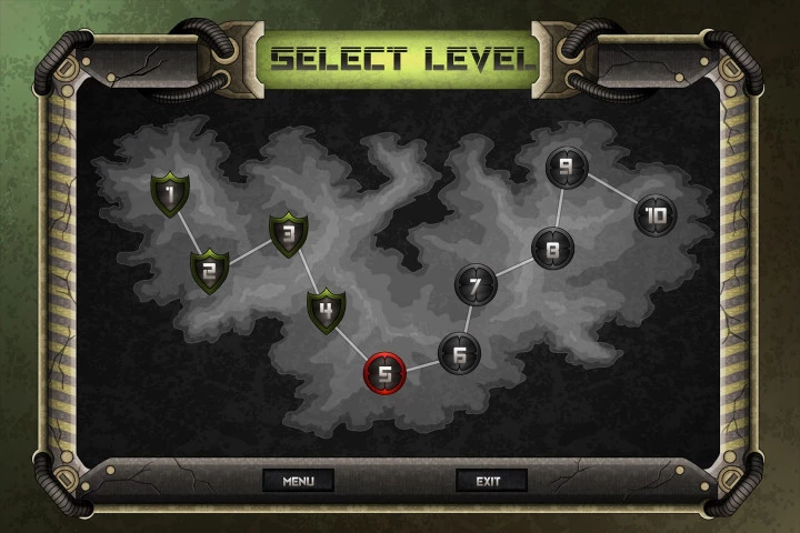 Zombie TDS Game User Interface