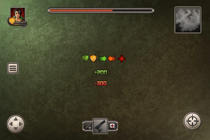 Zombie TDS Game User Interface