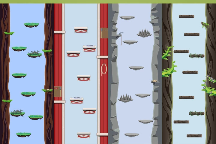 Jumping Up Game Backgrounds