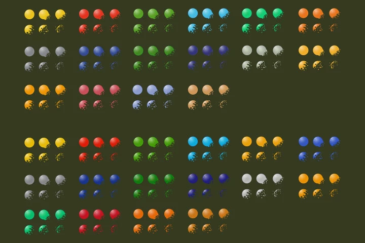 Jungle Bubble Game Assets