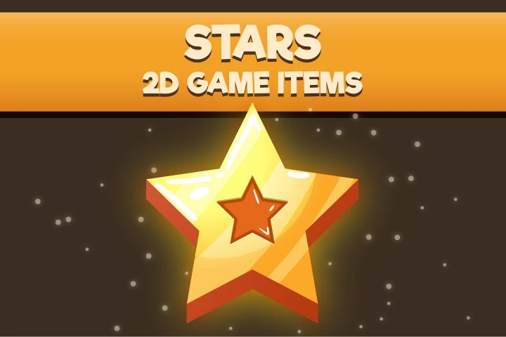 Stars-2D-Game-Items