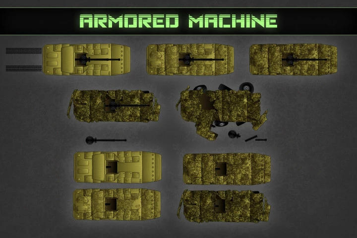 Zombie TDS Machines and Tanks