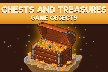 Chests and Treasures 2D Game Objects