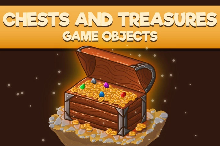 Chests-and-Treasures-2D- Game-Objects