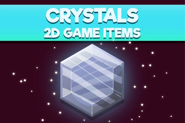 Free-Crystals-2D-Game-Items