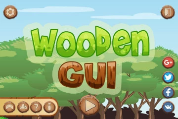 Wooden GUI