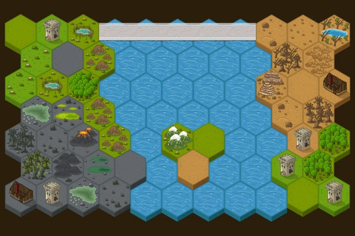 Tactical Strategy Game Tileset