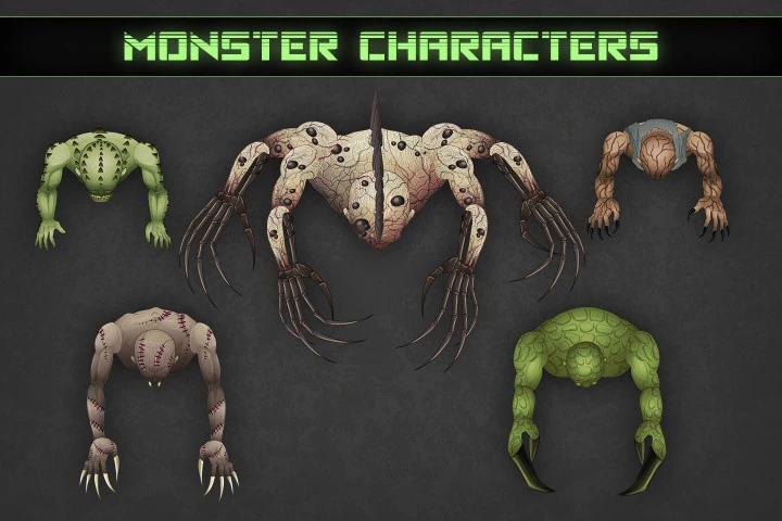 Zombie TDS 2D Game Kit