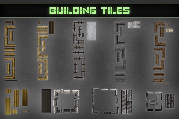 Zombie TDS 2D Game Kit
