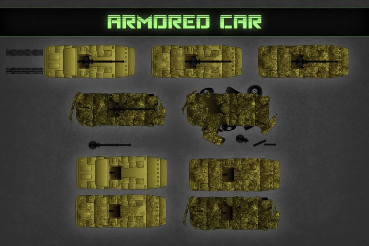 Zombie TDS 2D Game Kit