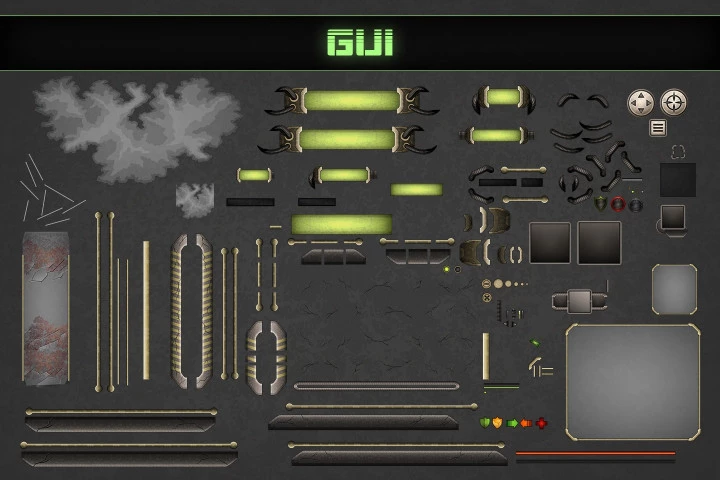Zombie TDS 2D Game Kit