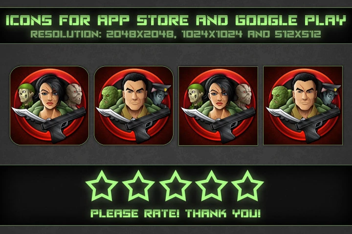 Zombie TDS 2D Game Kit