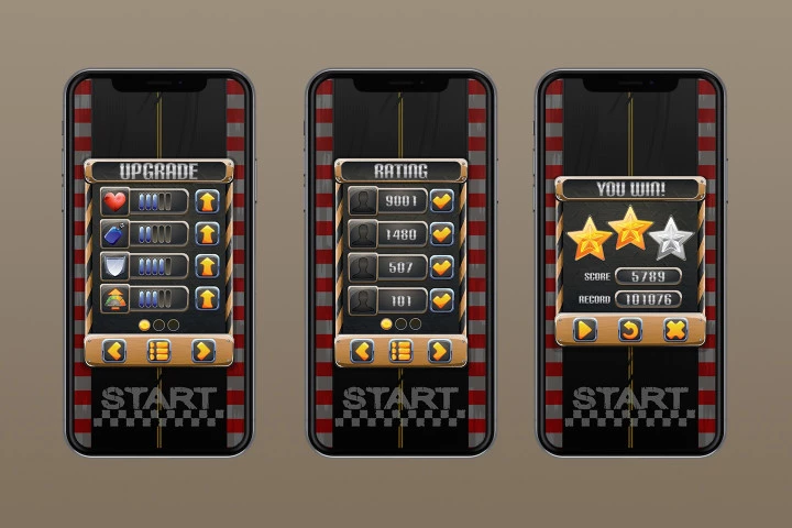 Racing GUI