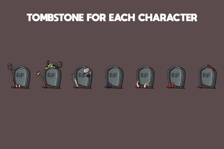 2D Fantasy Demon Warrior Character Sprites