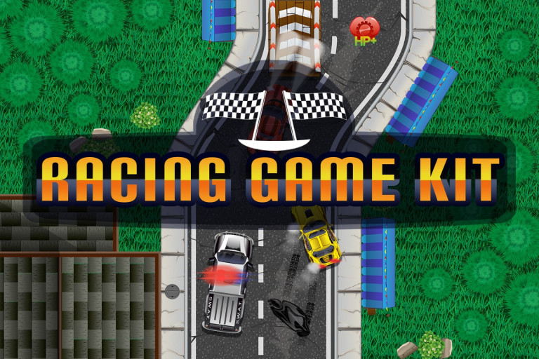 Cars Racing 2D Game Kit - CraftPix.net