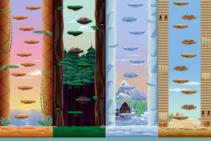 Jump Game Backgrounds