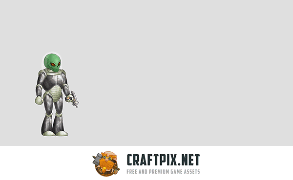 Alien-Cyborg-2D-Character-Sprites