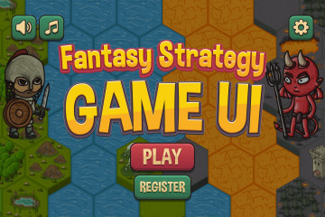 Fantasy Strategy Game UI