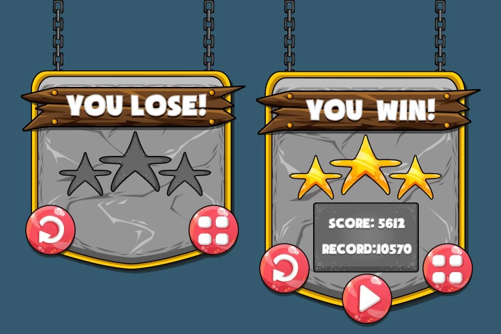 Underwater World Game UI