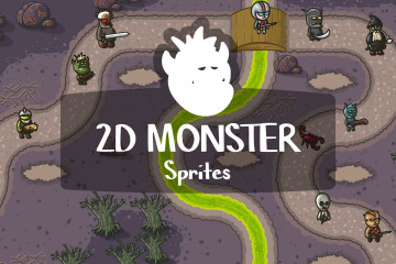 Free 2D Monster Sprites - CraftPix.net