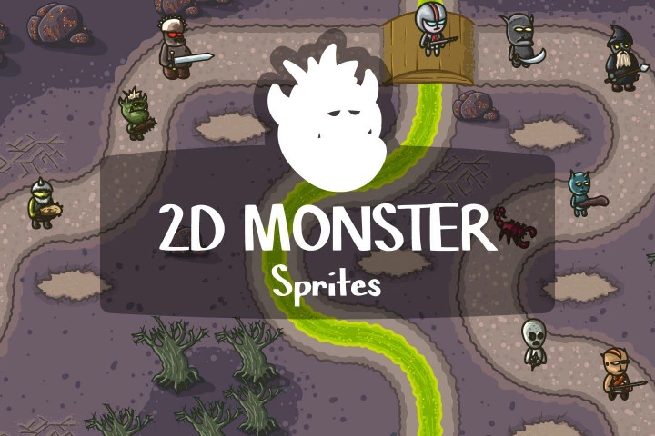 Free-2D-Monster-Sprites