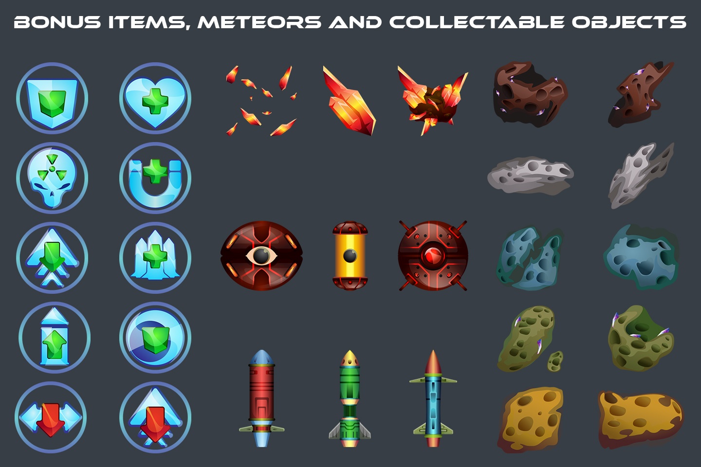 sprites collectables