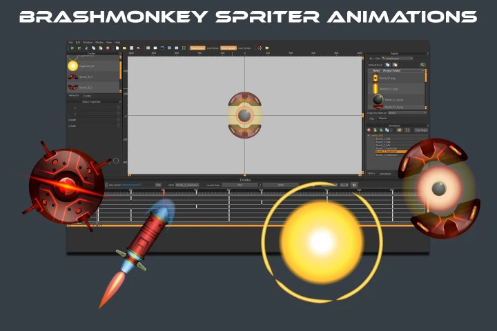 Free Space Shooter Game Objects