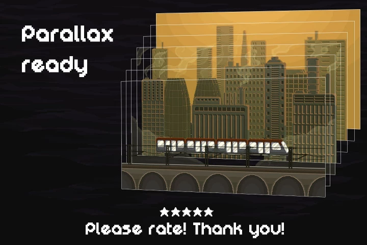 Pixel Art Game City Backgrounds
