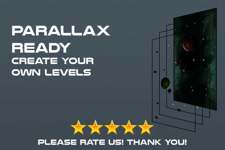 Space Vertical Game Backgrounds