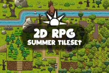 2D RPG Summer Tileset