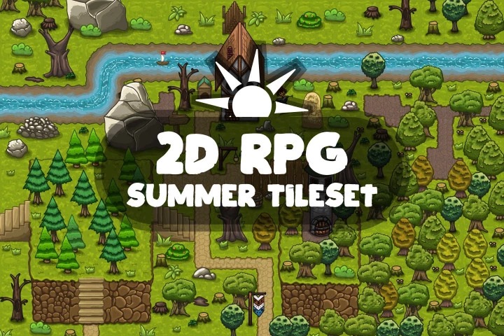 2D-RPG-Summer-Tileset