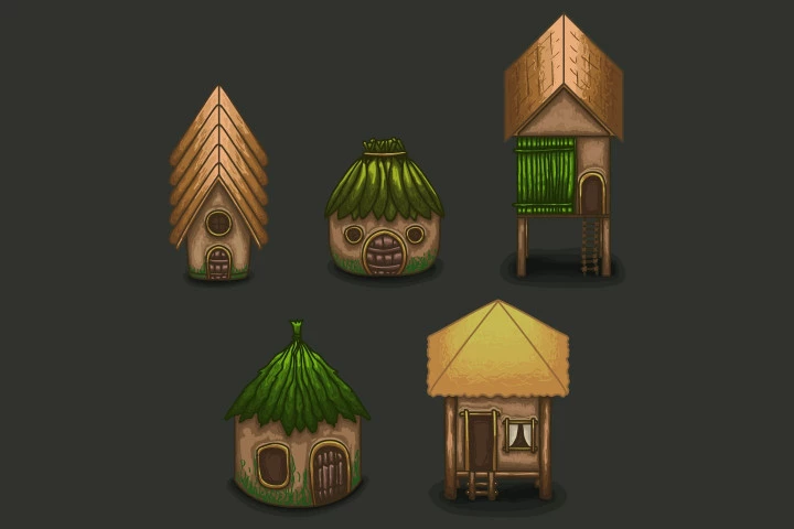 2D RPG Tropical Tileset