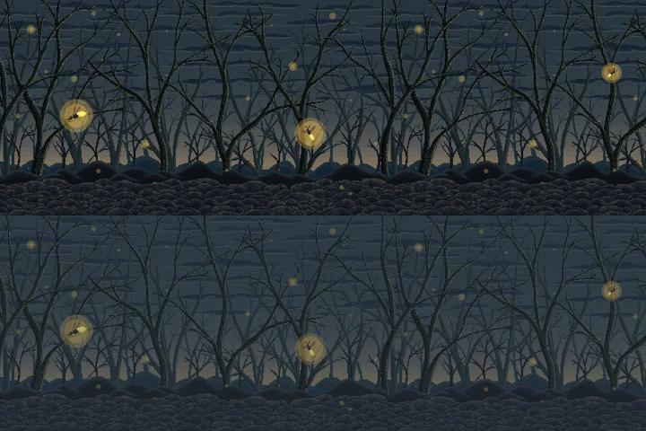Pixel Art Forest 2D Backgrounds