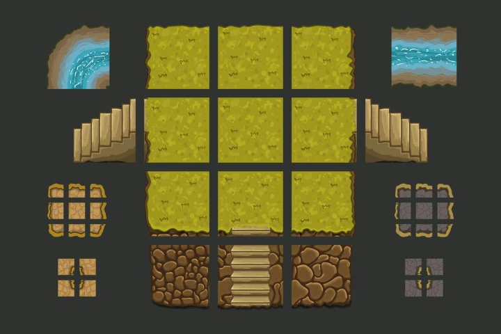 2D RPG Autumn Tileset