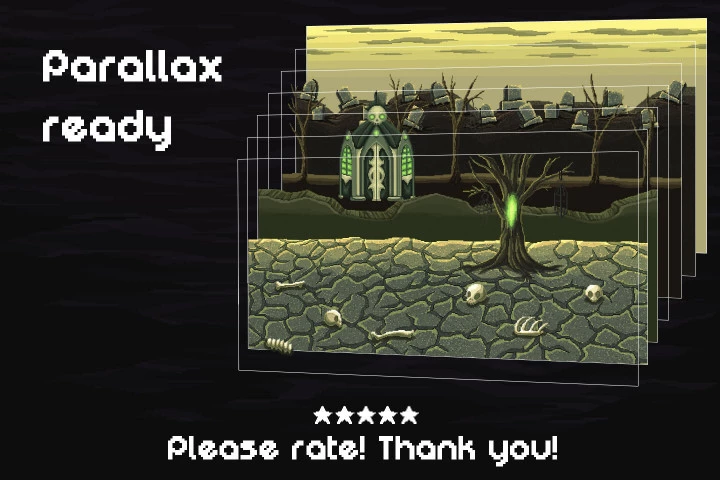 Free Pixel Art Fantasy 2D Battlegrounds