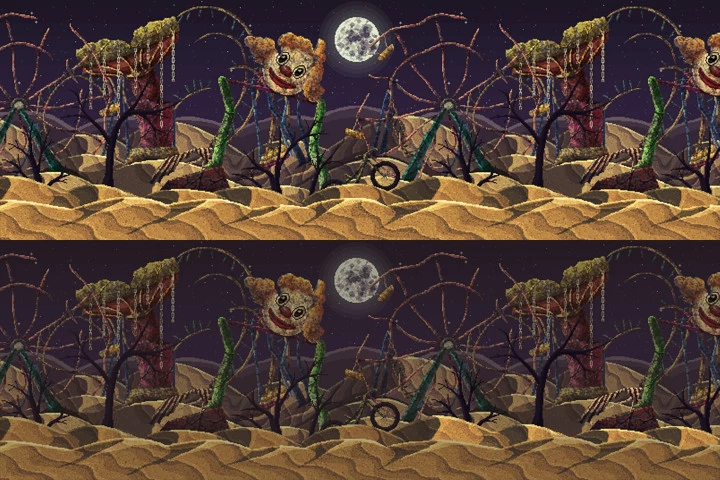 Free Post Apocalyptic Pixel Art Game Backgrounds