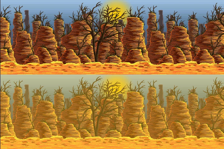 Mountain Pixel Art 2D Game Backgrounds