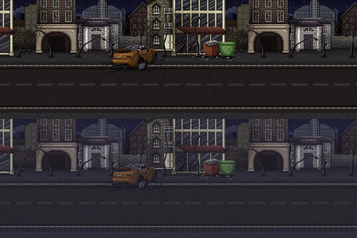 2D Pixel Art Battle Backgrounds