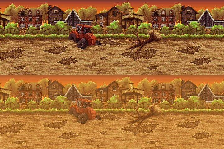 2D Pixel Art Battle Backgrounds