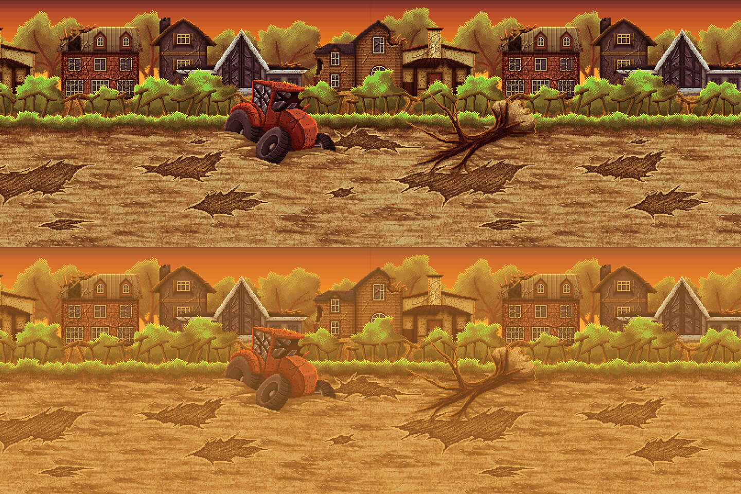 2D Pixel Art Battle Backgrounds 