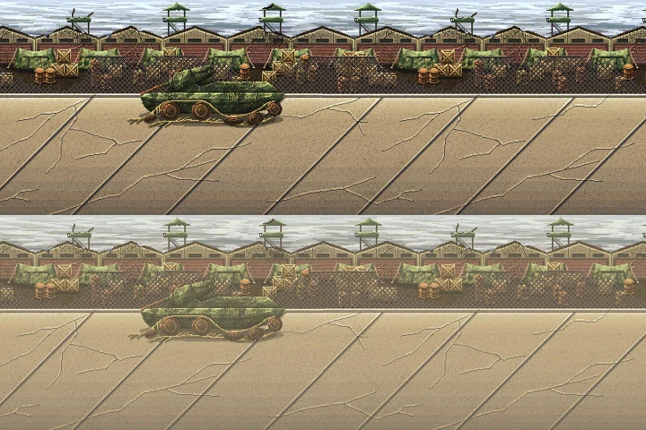 2D Pixel Art Battle Backgrounds